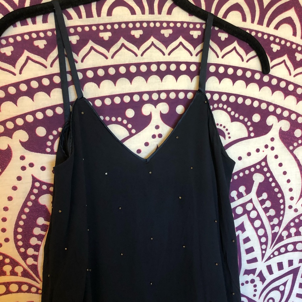 Zara Rhinestone Embellished Tank - Picture 2 of 6